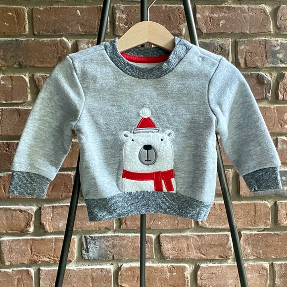 6-9M Primark Polar Bear Sweater - Picture 2 of 5